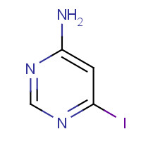 53557-69-0 6-iodopyrimidin-4-amine chemical structure