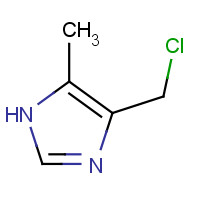 69395-89-7 4-(chloromethyl)-5-methyl-1H-imidazole chemical structure
