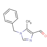 75815-57-5 1-benzyl-5-methylimidazole-4-carbaldehyde chemical structure