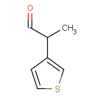65857-58-1 2-thiophen-3-ylpropanal chemical structure