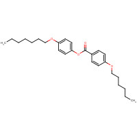 38454-39-6 (4-heptoxyphenyl) 4-hexoxybenzoate chemical structure