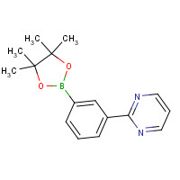 1314389-95-1 2-[3-(4,4,5,5-tetramethyl-1,3,2-dioxaborolan-2-yl)phenyl]pyrimidine chemical structure
