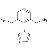 25364-42-5 1-(2,6-diethylphenyl)imidazole chemical structure