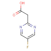 1196145-38-6 2-(5-fluoropyrimidin-2-yl)acetic acid chemical structure