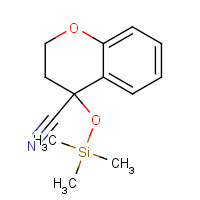 74187-63-6 4-trimethylsilyloxy-2,3-dihydrochromene-4-carbonitrile chemical structure
