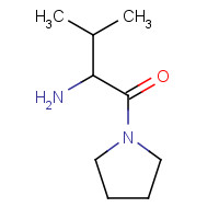 54124-67-3 2-amino-3-methyl-1-pyrrolidin-1-ylbutan-1-one chemical structure