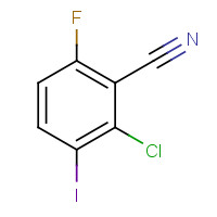 1374574-53-4 2-chloro-6-fluoro-3-iodobenzonitrile chemical structure