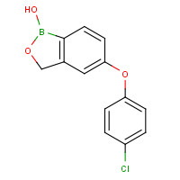 947163-76-0 5-(4-chlorophenoxy)-1-hydroxy-3H-2,1-benzoxaborole chemical structure