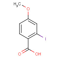 54435-09-5 2-iodo-4-methoxybenzoic acid chemical structure