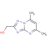 54535-00-1 (5,7-dimethyl-[1,2,4]triazolo[1,5-a]pyrimidin-2-yl)methanol chemical structure