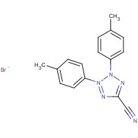 102568-69-4 2,3-bis(4-methylphenyl)tetrazol-2-ium-5-carbonitrile;bromide chemical structure