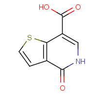 55040-46-5 4-oxo-5H-thieno[3,2-c]pyridine-7-carboxylic acid chemical structure