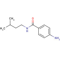 1016704-42-9 4-amino-N-(3-methylbutyl)benzamide chemical structure