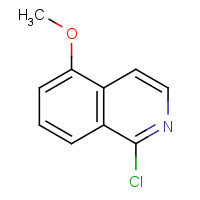 106462-85-5 1-chloro-5-methoxyisoquinoline chemical structure