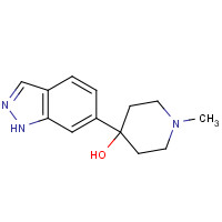 885272-30-0 4-(1H-indazol-6-yl)-1-methylpiperidin-4-ol chemical structure