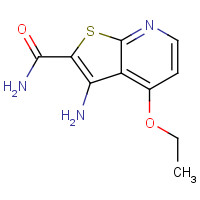 868065-51-4 3-amino-4-ethoxythieno[2,3-b]pyridine-2-carboxamide chemical structure