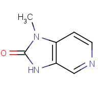 40423-52-7 1-methyl-3H-imidazo[4,5-c]pyridin-2-one chemical structure