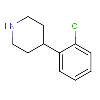 100129-35-9 4-(2-chlorophenyl)piperidine chemical structure