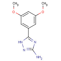 312920-26-6 5-(3,5-dimethoxyphenyl)-1H-1,2,4-triazol-3-amine chemical structure