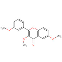 720675-93-4 3,6-dimethoxy-2-(3-methoxyphenyl)chromen-4-one chemical structure