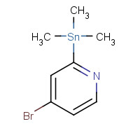 1008750-09-1 (4-bromopyridin-2-yl)-trimethylstannane chemical structure