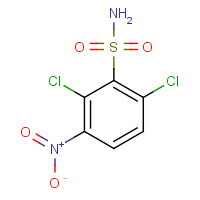 89281-19-6 2,6-dichloro-3-nitrobenzenesulfonamide chemical structure