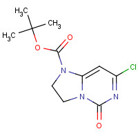 1421433-88-6 tert-butyl 7-chloro-5-oxo-2,3-dihydroimidazo[1,2-c]pyrimidine-1-carboxylate chemical structure