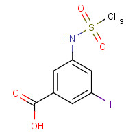 827579-81-7 3-iodo-5-(methanesulfonamido)benzoic acid chemical structure