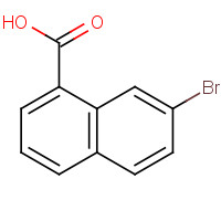 51934-39-5 7-bromonaphthalene-1-carboxylic acid chemical structure