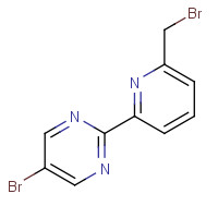 1192224-53-5 5-bromo-2-[6-(bromomethyl)pyridin-2-yl]pyrimidine chemical structure