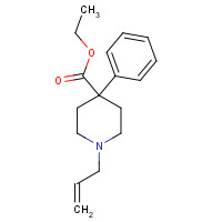 2372-70-5 ethyl 4-phenyl-1-prop-2-enylpiperidine-4-carboxylate chemical structure