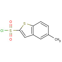 90273-30-6 5-methyl-1-benzothiophene-2-sulfonyl chloride chemical structure