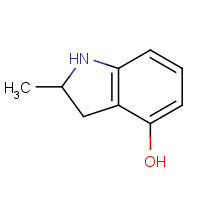 849148-80-7 2-methyl-2,3-dihydro-1H-indol-4-ol chemical structure