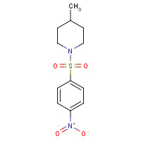 321970-52-9 4-methyl-1-(4-nitrophenyl)sulfonylpiperidine chemical structure