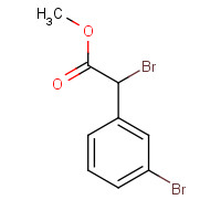 163339-67-1 methyl 2-bromo-2-(3-bromophenyl)acetate chemical structure