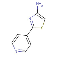 89401-67-2 2-pyridin-4-yl-1,3-thiazol-4-amine chemical structure