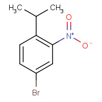 197711-15-2 4-bromo-2-nitro-1-propan-2-ylbenzene chemical structure