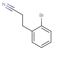 61698-07-5 3-(2-bromophenyl)propanenitrile chemical structure