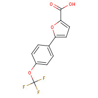 638160-01-7 5-[4-(trifluoromethoxy)phenyl]furan-2-carboxylic acid chemical structure