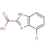 1263062-06-1 4-chloro-1H-benzimidazole-2-carboxylic acid chemical structure