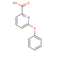 51362-40-4 6-phenoxypyridine-2-carboxylic acid chemical structure