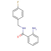 827006-84-8 2-amino-N-[(4-fluorophenyl)methyl]benzamide chemical structure