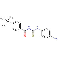 1011301-27-1 N-[(4-aminophenyl)carbamothioyl]-4-tert-butylbenzamide chemical structure