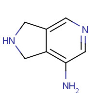 739331-75-0 2,3-dihydro-1H-pyrrolo[3,4-c]pyridin-7-amine chemical structure