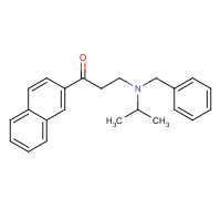 273727-89-2 3-[benzyl(propan-2-yl)amino]-1-naphthalen-2-ylpropan-1-one chemical structure