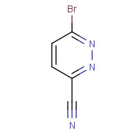 1027513-40-1 6-bromopyridazine-3-carbonitrile chemical structure