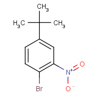 70729-05-4 1-bromo-4-tert-butyl-2-nitrobenzene chemical structure