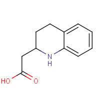185854-45-9 2-(1,2,3,4-tetrahydroquinolin-2-yl)acetic acid chemical structure
