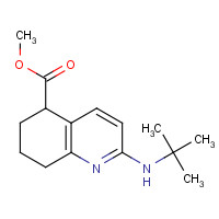 1374575-29-7 methyl 2-(tert-butylamino)-5,6,7,8-tetrahydroquinoline-5-carboxylate chemical structure