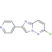 1231999-35-1 6-chloro-2-pyridin-4-ylimidazo[1,2-b]pyridazine chemical structure